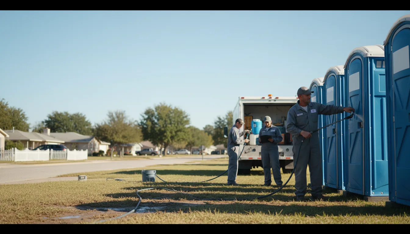 Long-Term Portable Toilet Rental in Suwanee, GA near me